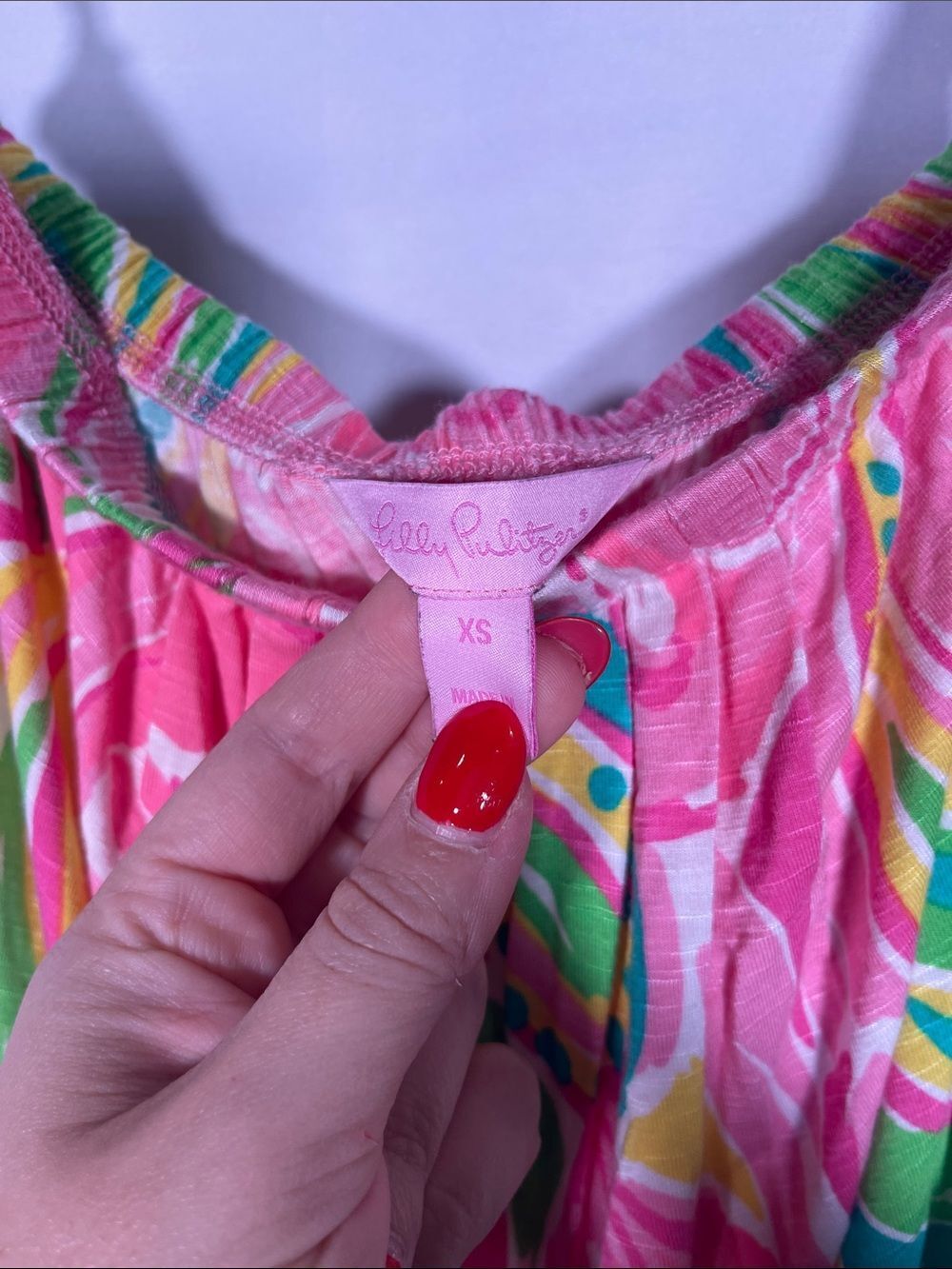 LILLY PULITZER WOMENS MARLISA MAXI DRESS STRAPLESS PINK XS - Picture 3 of 6
